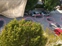 Η βομβαρδισμένη οδός Γοργοποτάμου της Πάτρας