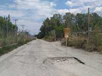 Πάτρα: Η λακούβα της οδού Σουνίου,  η σκ...