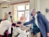 Επίσκεψη του Άγγελου Τσιγκρή στο Κέντρο ...