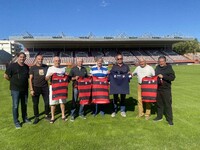 Πέντε θρύλοι της Παναχαϊκής επισκέφτηκαν...