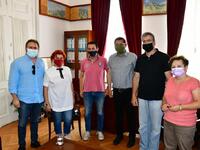 Συνάντηση με Πελετίδη και Γεροπαναγιώτη ...