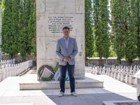 Ο Πέτρος Ψωμάς και αντιπροσωπεία του σπιράλ στο Πίροτ της Σερβίας