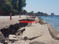 Έτοιμος να καταρρεύσει ο δρόμος προς Αγ....