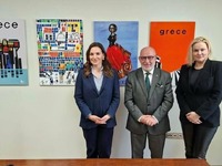 Συνάντηση εργασίας στο υπουργείο Τουρισμ...