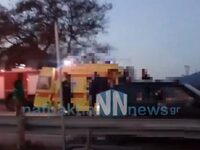 Τροχαίο με δύο τραυματίες στη γέφυρα Εύη...