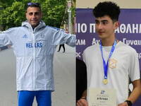 Οι πατρινοί Γιάννης Καυκάς και Ελισσαίος...