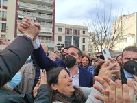 Πάτρα: "Τσίπρα γερά, να πέσει η δεξ...