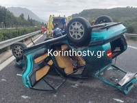 Σοβαρό τροχαίο στην Ε.Ο Κορίνθου – Τριπό...