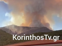 Χωρίς ενεργό μέτωπο η φωτιά στον Φενεό- ...