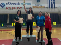 Πρωταθλήτρια Ελλάδας στο σύνθετο τόξο Γυ...