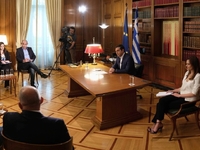 Απόψε στις 22.00 η συνέντευξη Τσίπρα στη...