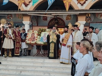 Πάτρα: Ο Επίσκοπος Κερνίτσης κ. Χρύσανθο...