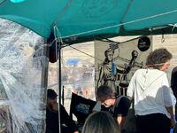 Ο Βασίλης Μπισμπίκης επισκέφθηκε τον Πάν...