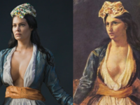 Η Μαρία Κορινθίου ποζάρει... ως Ελλάδα τ...