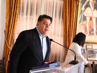 Επίτιμος Δημότης Ναυπακτίας ο Πρέσβης τω...