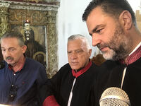 Ο Σπύρος Σκιαδαρέσης επισκέφθηκε το Καλέ...