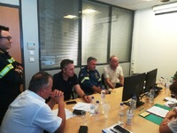 Έκτακτη σύσκεψη στο συντονιστικό της Πυρ...