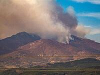 Για 16η μέρα καίει η φωτιά στο Παπίκιο Όρος 