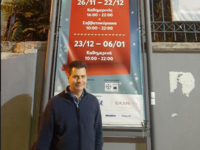 Επίσκεψη Πέτρου Ψωμά σε χριστουγεννιάτικ...