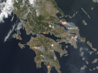 Ο χάρτης με τις φωτιές στη χώρα- Δείτε l...