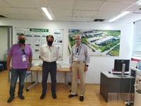 Ο Αντιπεριφερειάρχης Φωκίων Ζαΐμης επισκ...