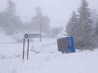 Έπεσαν τα πρώτα χιόνια στα Καλάβρυτα- ΦΩΤΟ