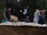 Ο Αχιλλέας Μπέος χτύπησε πολίτη-Η στιγμή...