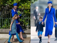 Κέιτ Μίντλετον: «Σέταρε» το royal blue μ...