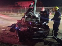 Πάτρα: Άμορφη μάζα το ΙΧ όπου σκοτώθηκαν...