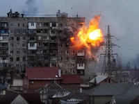 Ουκρανία: Ισχυρές εκρήξεις στο Κίεβο μετ...