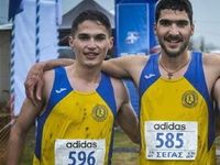 Τερμάτισαν μαζί τα αδέλφια Κώστας και Σπ...