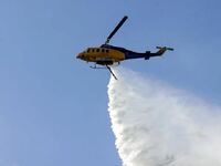 Φωτιά στη Ριτσώνα: Στη μάχη 100 πυροσβέσ...
