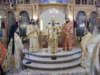 Με λαμπρότητα τιμήθηκε ο Άγιος Χαράλαμπο...