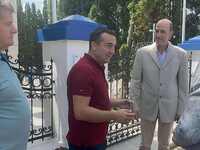 Ο Πέτρος Ψωμάς και αντιπροσωπεία του σπιράλ στο Πίροτ της Σερβίας