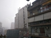 Πάτρα: Άνοιξαν πάλι οι ουρανοί- Έπεσε δέ...