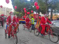 Πάτρα: O Santa έγινε... biker- Γέμισε η ...