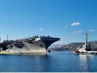 Χανιά: Στην Σούδα το θηριώδες αεροπλανοφ...