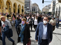 Η Δημοτική Αρχή της Πάτρας στη συγκέντρω...