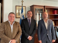 Ο νέος Υφυπουργός εξωτερικών Α. Κατσανιώ...