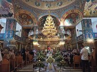 Σε κλίμα οδύνης η κηδεία της 43χρονης Αι...