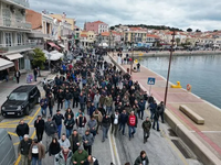 Στους δρόμους οι κτηνοτρόφοι της Λέσβου ...