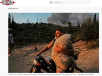 Οι φωτιές της Πάτρας στη γαλλική Liberation