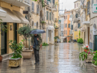 Κέρκυρα: Η κακοκαιρία προκαλεί προβλήματ...