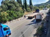 Πατρών -Πύργου: Έκλεισε η εθνική από... ...