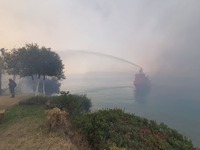 Φωτιά-Ζήρια: Το πυροσβεστικό πλοίο και ο...