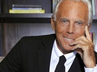 Ο σχεδιαστής Τζόρτζιο Αρμάνι επέλεξε τη ...