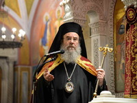 Ο Μητροπολίτης Ιερισσού Θεόκλητος χαρακτ...