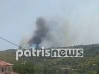 Ανεξέλεγκτη η πυρκαγιά στην Ηλεία! Απειλεί χωριά κοντά στην Αρχαία Ολυμπία - ΦΩΤΟ ΚΑΙ ΒΙΝΤΕΟ