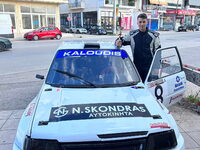 3ος στην Ανάβαση Καλαμάτας ο Σάκης Καλούδης