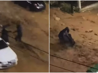 Γυναίκα σώθηκε την τελευταία στιγμή από ...